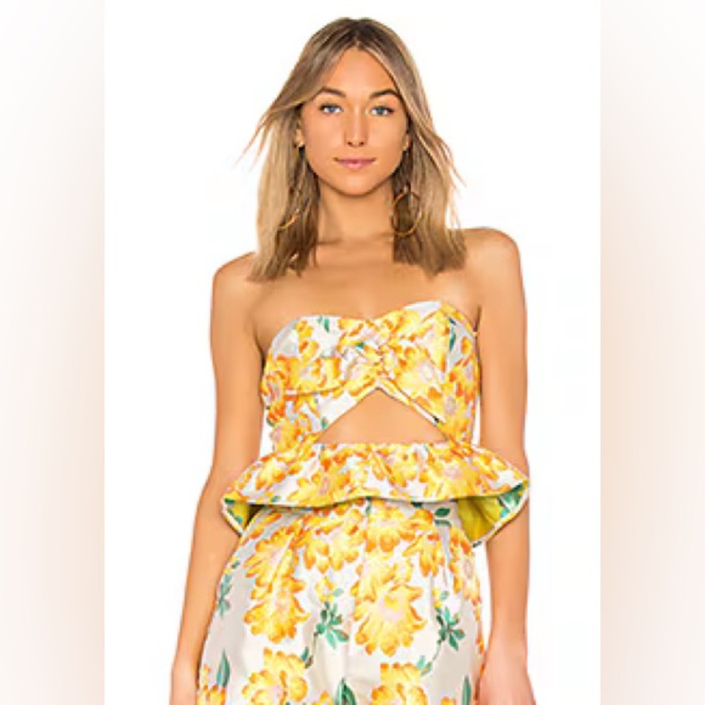 Endless Rose Strapless top